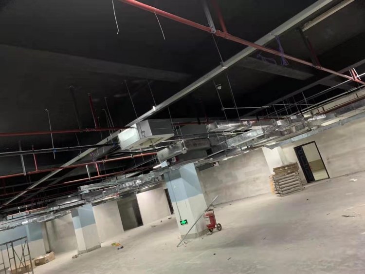 南京某健身房中央空调及通风管道安装